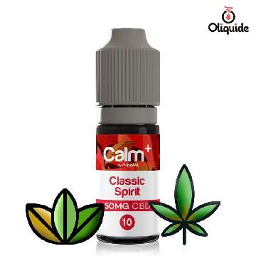 Classic Spirit de la collection Calm+ E-Liquide CBD 